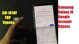 Samsung Galaxy J8 Google Account Bypass|J810F FRP