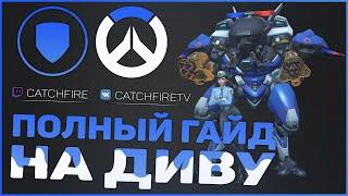 ПОЛНЫЙ ГАЙД НА ДИВУ (D'va) ОВЕРВОТЧ | КАК ИГРАТЬ ЗА ДИВУ (D'va) ОВЕРВОТЧ