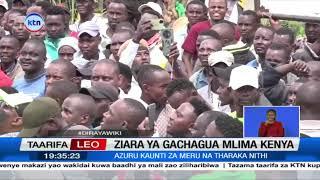Rigathi Gachagua aanza ziara yake mlima Kenya