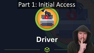 Hacking Windows LIVE [Driver - HackTheBox - Part 1]