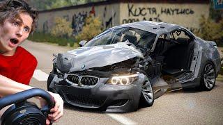 АВАРИИ НА БОЛЬШОЙ СКОРОСТИ В БИМКЕ НА РУЛЕ | BeamNG.drive