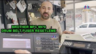 Brother MFC 9970 fuser belt Reset Adım Adım Anlatım Brother Yazıcını Kendin Tamir Et