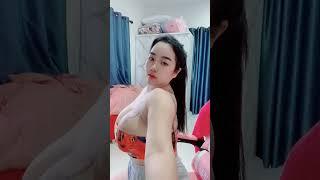 Sexy Asian busty girl with amazing boobs #douyin #tiktok #shorts