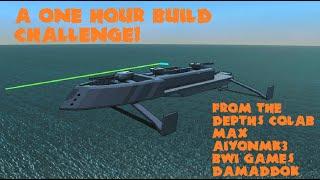 Building a Heavy Cruiser in One Hour? From The Depths Aiyonmk3, BWI Games Official and Damaddok