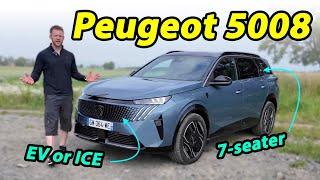 all-new Peugeot 5008 driving REVIEW 7-seater with e-5008 EV