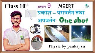 प्रकाश का परावर्तन तथा अपवर्तन कक्षा 10 ||prakash ka pravartan tatha apvartan class 10th||pankaj sir