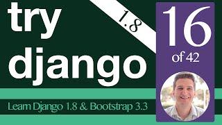 Try Django 1.8 Tutorial - 16 of 42  - Setup Email - Learn Django