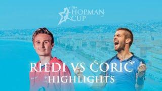 Hopman Cup Men's Final: Borna Ćorić vs Leandro Riedi