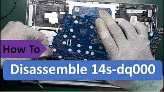 ️How to disassemble All Parts in HP 14-dq or 14s-dq  11th Gen new Laptop.