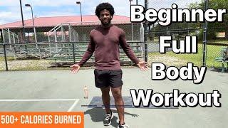 15 Minute Beginner Full Body Workout ( No Equipment )