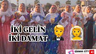 İKİ GELİN İKİ DAMAT şırnak düğünleri #sirnakcity