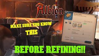 Albion online Refining Guide! You need to know these things to make money refining.