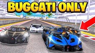 THE ULTIMATE BUGATTI ONLY RACE IN THE NEW CAR DEALERSHIP TYCOON MAP!