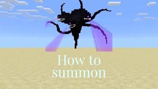 How to spawn Wither Storm with Engender mod