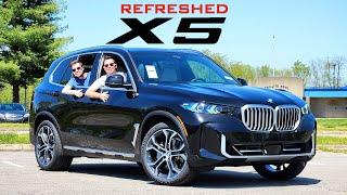 EVEN BETTER! -- The 2024 BMW X5 gets a New Design, More Tech and More Power!