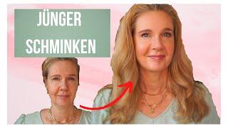 FRISCHER UND JÜNGER AUSSEHEN mit Make up  Schminktutorial für reife Haut Ü40/Ü50/Ü60