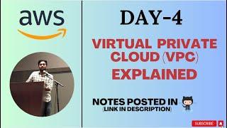 Day-4 | Best VPC explanation| VPC explained in 30 mins #devops #aws #abhishekveeramalla