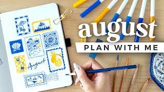 PLAN WITH ME | August 2024 Bullet Journal Setup