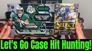 CASE HIT HUNTING With 2023 Select & Mosaic Football Card Boxes! Did We Get Lucky..?