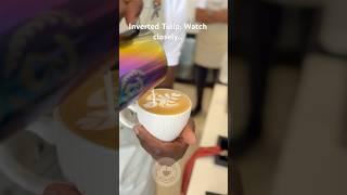 How to Pour an Inverted Tulip | Latte Art You’ve Never Seen Before #latteart