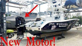 Replacing An Outboard Engine!