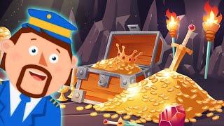 Find The Treasure With Captain Discovery | Educational Videos For Kids | Kids Learning Videos