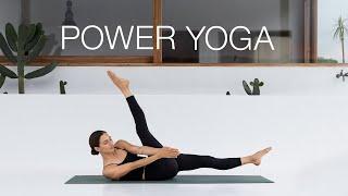 Power Vinyasa Yoga | 40 Min Kräftigung für den ganzen Körper | Mittelstufe + Fortgeschrittene