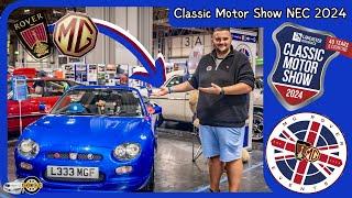 Classic Motor Show 2024 "NEC" (MG Rover Events Stand)