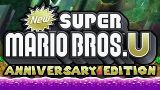 New Super Mario Bros. U Anniversary Special - Full Game 100% Walkthrough (4K)