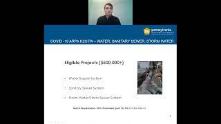 COVID-19 ARPA PA Small Water & Sewer and COVID-19 ARPA H2O PA Program Webinar