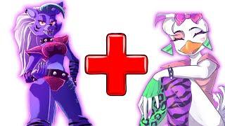 ROXANNE WOLF + GLAMROCK CHIKA = ??? FNAF ANIMATION PART 2