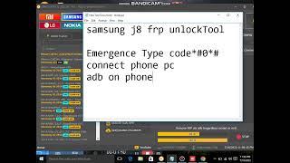 Samsung J8 FRP Bypass Samsung Galaxy J8 J810F J810G -Unlock Tool 2022