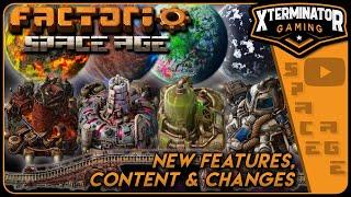 FACTORIO SPACE AGE! Expansion Overview - New Features & Content