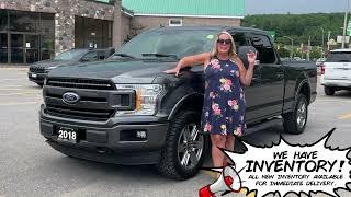 2018 'MAGNET METALLIC' FORD F-150 XLT CREW CAB 4X4