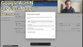Add Google Hosted Authentication to a Python Flask App