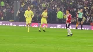 gol zendejas América vs chivas 2022