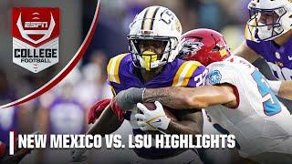 New Mexico Lobos vs. LSU Tigers | Full Game Highlights