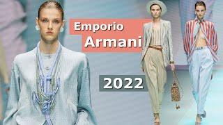 Emporio Armani Milan fashion spring-summer 2022 #230 / Trending clothes and shoes