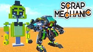 АНИМАТРОНИК ФРЕДДИ И РОБОТ - СКРАП МЕХАНИК ПОСТРОЙКИ / Scrap Mechanic