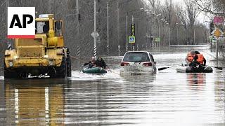 Evacuation continues in Russia's Orsk after dam break