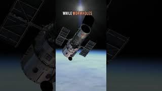 Differences Between a Black Hole and a Wormhole in 60 Seconds #blackhole #wormhole #space #science
