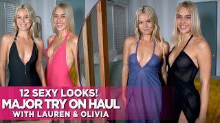 12 Sexy Looks! Major Dress Try On Haul Video With Olivia & Lauren