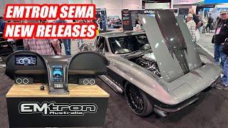 EMTRON ECU new Digital Dashes and ECU Unveiled at SEMA 2024