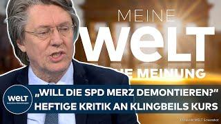 GUNNAR SCHUPELIUS: "Was will die SPD?" Klingbeil schließt Grenzschließungen aus! Merz-Demontage?