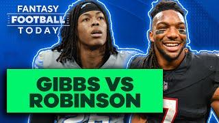Fantasy Football Faceoff: Jahmyr Gibbs vs Bijan Robinson Debate 2024 | 2024 Fantasy Football Advice