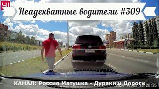 Неадекватные водители! Быдло на дороге! Подборка №309! Road Rage Compilation on Dashcam!