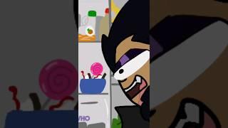 TM dosent like when I take his food  #animation #animationmeme #flipaclip