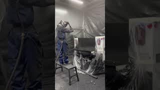 How to spray line-x #contractor #construction #linex #truck