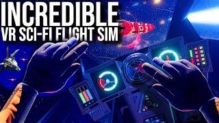 This NEW VR SCI-FI Flight Sim is INCREDIBLE! // Amazing VR Dogfights in Space