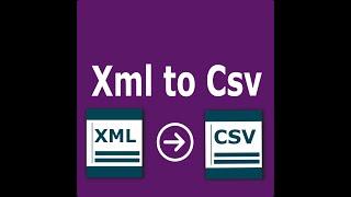 Xml To Csv